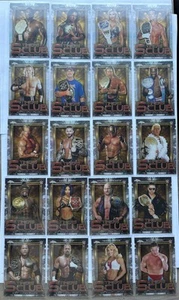 Lot 20 x 2021 Topps Chrome WWE 5 Timers Club Refractors FULL SET Stratus Flair++ - Picture 1 of 3
