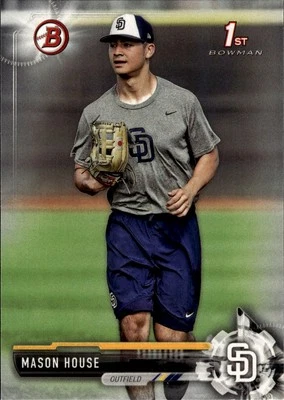 2017 Bowman Draft #BD-97 Mason House San Diego Padres - Image 1 of 2
