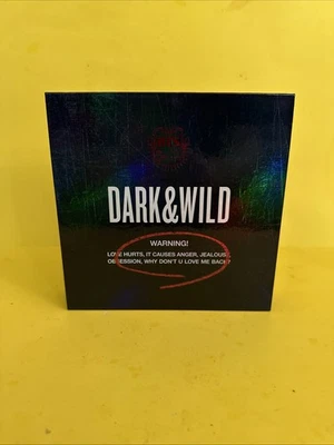 BTS  1ST FULL ALBUM DARK & WILD BOX SET W/PHOTO BOOK & CARD CD 2017 NEVER PLAYED - Image 1 of 4
