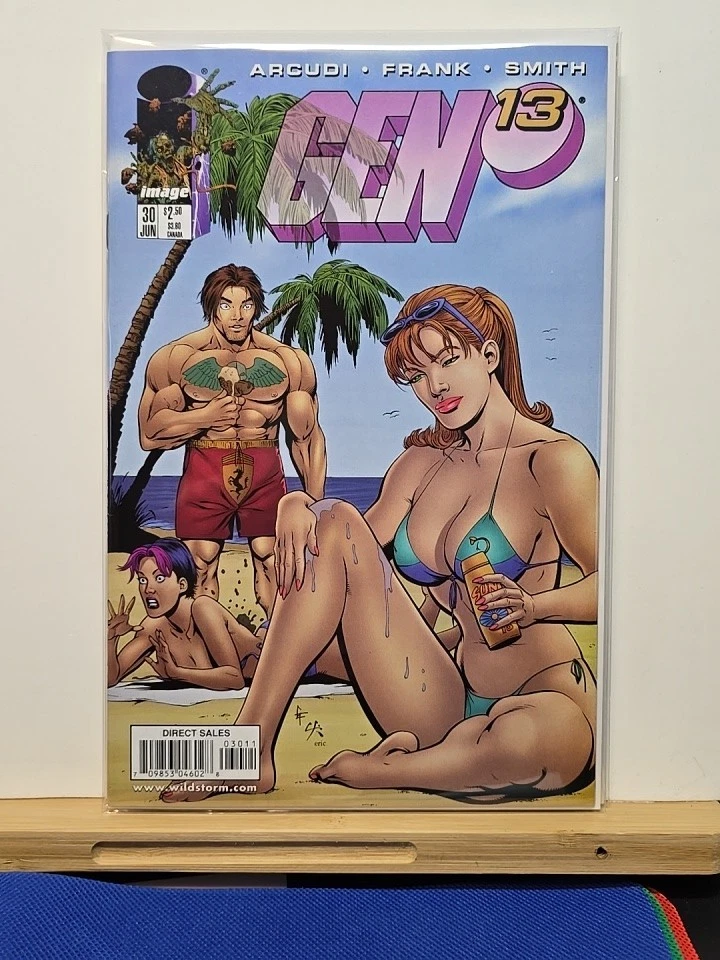 Gen 13 #30 - GARY FRANK Cover Bikini Swimsuit Cover - Image VF  - Изображение 1 из 1