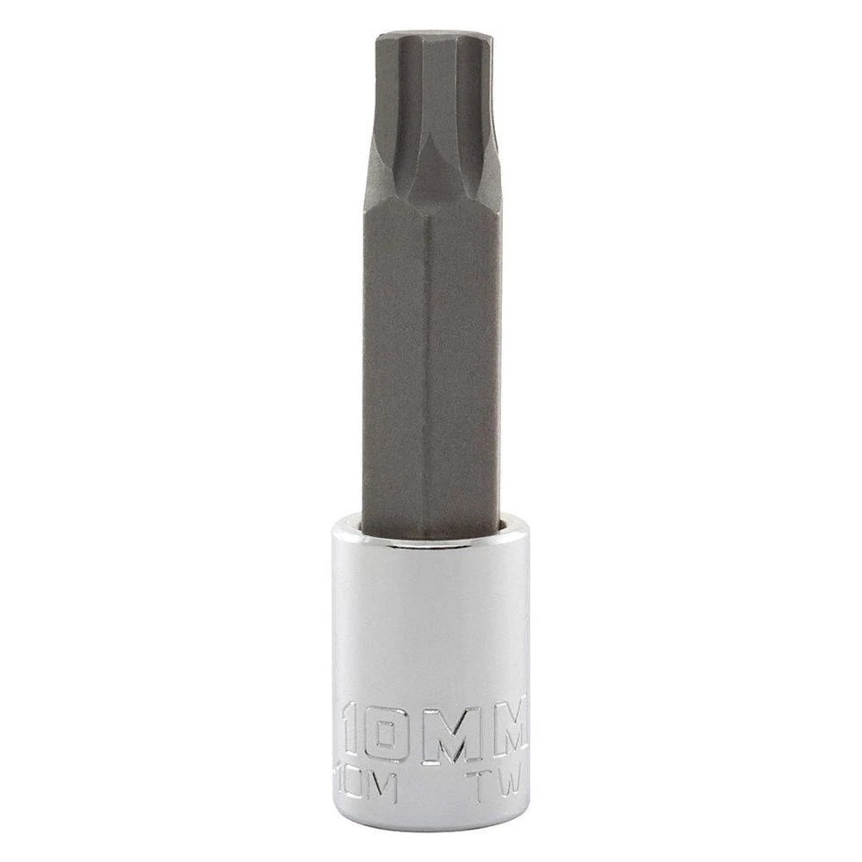 PROTO J4990R-10M Socket Bit, Steel, 3/8 in, TpSz 10 mm 56JT05 - Image 1 of 1