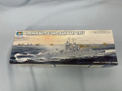 1:700 Trumpeter French Battleship Jean Bart French 1955 No. 05752 NOB - Image 1 of 4