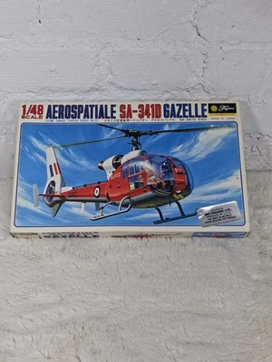 Fujimi 1/48 SA-341C Gazelle Helicopter Model Kit 5A33, Open Box New - Image 1 of 4