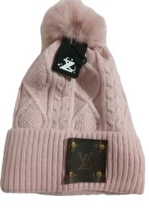 Z Beanie Winter Warm Zopfmuster Damen Strick Weich Bommelmütze Skimütze  - Bild 1 von 3