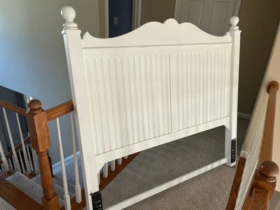 Stanley Mueble Cabecero Poste Bajo Cabezal 5/0 Blanco Ligeramente Usado Foto 1 de 3