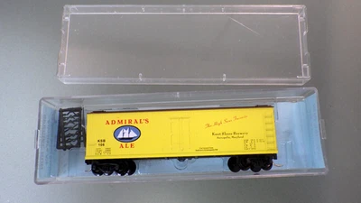 N-AL's KUSTOM KARS SPECIAL RUN 40' Wood Reefer Car ADMIRAL'S ALE in Box * MTL's - Image 1 of 4