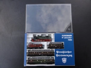 Fleischmann Piccolo 7890 TRENO PASSEGGERI PRUSSIANO scala N - Foto 1 di 13