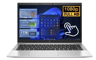 HP EliteBook 840 G8 14" FHD TOUCH i7-1165G7 hasta 4,7 GHz 32 GB 1 TB NVMe W 11 Pro Foto 1 de 4