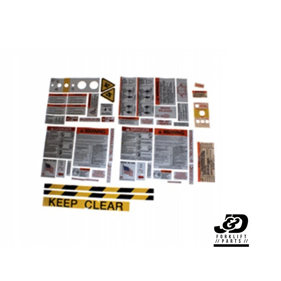 Skyjack 160631 Decal Kit Labels Stickers S Sjiii3215 Sjiii3219