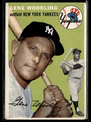 1954 Topps Gene Woodling EX/MT Set Break #101 Foto 1 de 2