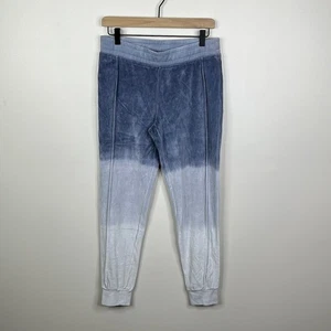 Pantalones deportivos eléctricos y rosas nuevos sin etiquetas azul ombre terciopelo salón pequeños - Imagen 1 de 7
