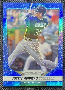 2014 Panini Prizm 42 Prizm 1/42 Justin Morneau #55 Colorado - Picture 1 of 2