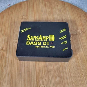 TECH 21 SANSAMP Bass Driver DI Bass Guitar Pedal Original Version Vintage - Picture 1 of 8