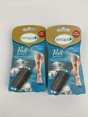 4 Amope Pedi Perfect Electronic Refills Extra Coarse,Regular Coarse,Soft Touch - Image 1 of 3