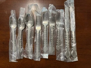 Oneida Community Cello Stainless Steel 1 Complete Place Setting 4 Pieces open - Picture 1 of 7