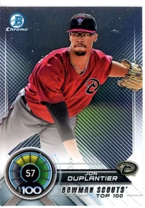 2018 Bowman - Bowman Scouts' Top 100 Jon Duplantier #BTP-57 (RC) - Picture 1 of 2