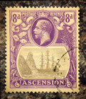 ASCENSION 1924 Variety "Shamrock Flaw" CV £700 Fine/Used SALE GW625