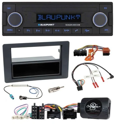 Blaupunkt DAB USB Bluetooth Lenkrad Autoradio für Saab 9-5 YS3E Facelift 2005-20 - Bild 1 von 4