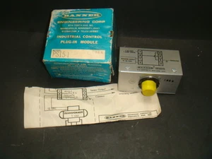 NEW BANNER PLUG IN MODULE PS15-1, NEW IN BOX - Picture 1 of 6