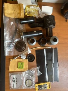 Leitz MM5 metallographic microscope Lot Of Parts Lens - Picture 1 of 10