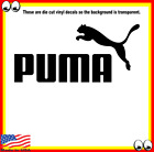 PUMA Vinyl Cut Decal Sticker Logo Sportswear