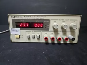 HP E3630A : 0-6V, 2.5A / 0-±20V, 0.5A Triple Output DC Power Supply (3107) - Picture 1 of 6