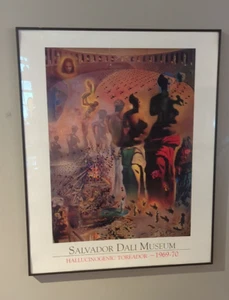 Salvador Dali HALLUZINOGENIC TOREADOR 1969 - 70 Museum 1990 Kunst Poster 30" x 24" - Bild 1 von 10