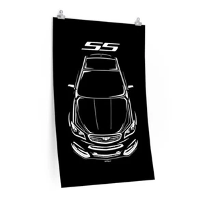 Póster Chevrolet SS 2014-2017 - Chevrolet SS impresión garaje decoración arte pared regalos - Imagen 1 de 8