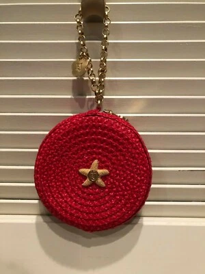 Eric Javits ORO ROJO Estrella de Mar Redondo Squishee Dije Pulsera Eslabón Bolso sin asas Muñeca Foto 1 de 4