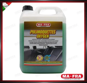 MAFRA - PULIMOQUETTES OXYGEN DETERGENTE TESSUTI INTERNO MOQUETTE VELLUTO 4500 ML - Imagen 1 de 3