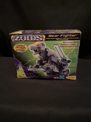 Zoids 1/72 Scale #511 Bear Fighter. Hasbro 2001 New Factory Sealed Cover