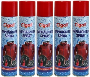 Imprägnierspray 5x 300ml Textil Spray für Zelt Schuhe Boot Imprägniermittel - Bild 1 von 2