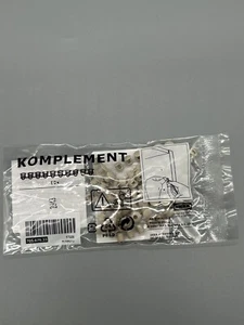 IKEA KOMPLEMENT Abdeckkappe graubeige 100 Stück - Bild 1 von 2