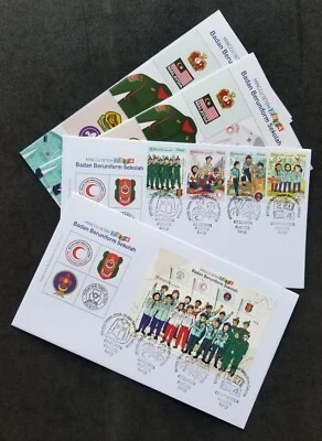 [SJ] Malaysia School Uniformed 2024 Scout Girl Guide Red Crescent (FDC) *rare - Image 1 of 4