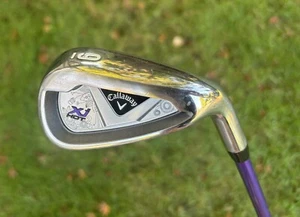 Callaway XJ Hot Single 9 Iron Xj Hot Graphite Junior - Purple -47” Golfer- MINT! - Picture 1 of 9