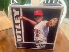 CHASE UTLEY 2006 Scranton Wilkes Red Barons Statue Phillies Stadium Giveaway