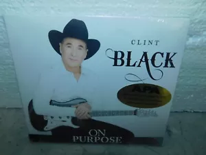 CLINT BLACK - ON PURPOSE New Sealed Audio CD - Bild 1 von 1
