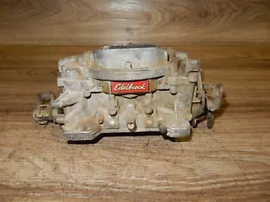 Edelbrock (1405 2658) Carburetor 600 CFM Manual Choke OEM - Picture 1 of 6