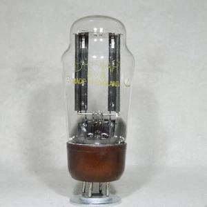 Brimar U52/5U4G Placa Negra Parte Inferior Cuadrada Getter Base Marrón Rectificador 1955 Reino Unido - Imagen 1 de 16