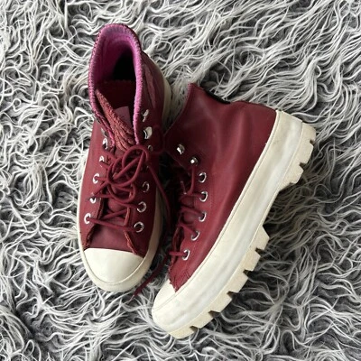 Converse Chuck Taylor All Star Lugged Winter High GTX 'Back Alley Brick Size 6 - Image 1 of 4