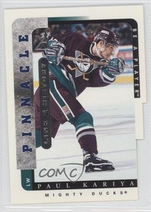 1996-97 Pinnacle Be A Player Link 2 History Paul Kariya #LTH-6B HOF