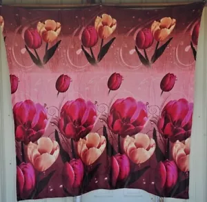 FLOWER FLORAL FLOWERS ROSE ROSES QUEEN SIZE THROW BLANKET - Picture 1 of 2