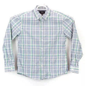 Jack Spade Mens Button Up LS Collared Shirt Size Medium Multicolor Plaid - Picture 1 of 4