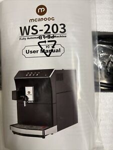 Mcilpoog WS-203 Super automatic espresso coffee machine with smart touch
