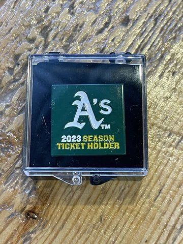 Oakland A’s Athletics 2023 Season Ticket Holder Lapel Pin SGA STH NEW Cover