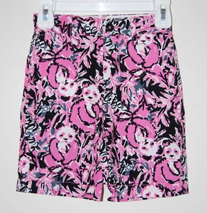 NWT Lilly Pulitzer Little Boys Pink Hangin with my Boo Beaumont Shorts sz 4 - Picture 1 of 11
