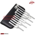 Tuning Fork Set of 5 - Medical Surgical Diagnostic Instruments + Carrying Case