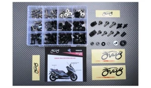 Kit viti viteria AVDB colore Titanio per Carena YAMAHA TMAX T-MAX 500 2008-2011 - Picture 1 of 5