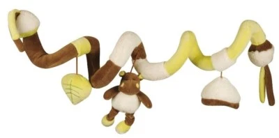 + - Doudou Spirale d'Activités Eveil Hippopotame  Bazile Baby Nat - Photo 1/3