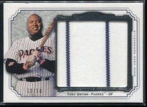 2012 Topps Museum Momentous Material Relics TG Tony Gwynn Jumbo Jersey 10/50